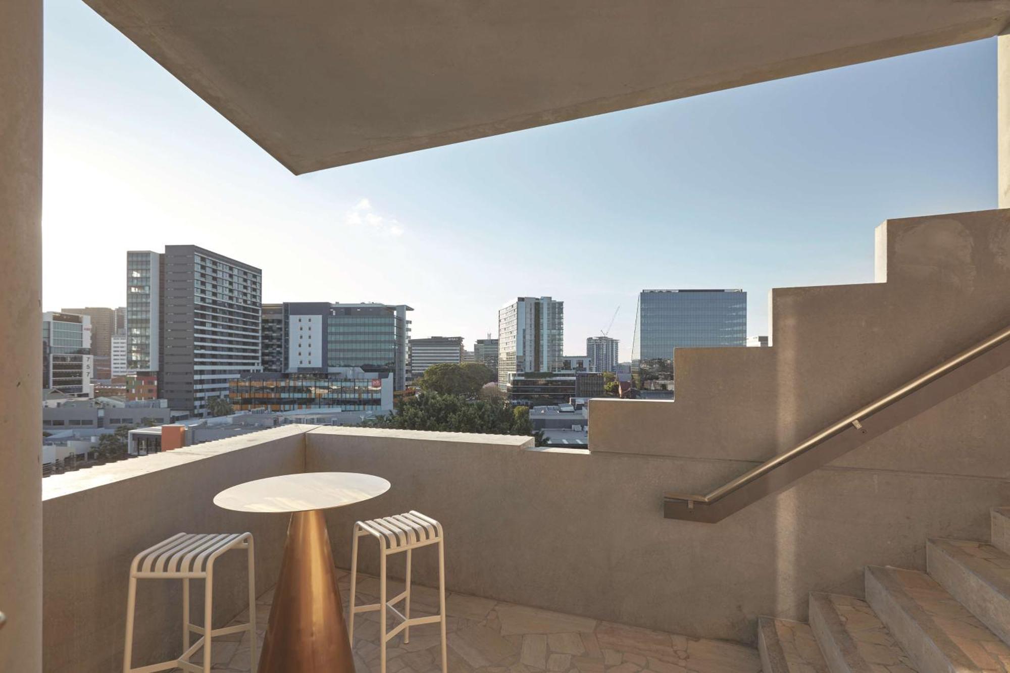 The Calile Hotel Brisbane Eksteriør bilde The rooftop terrace
